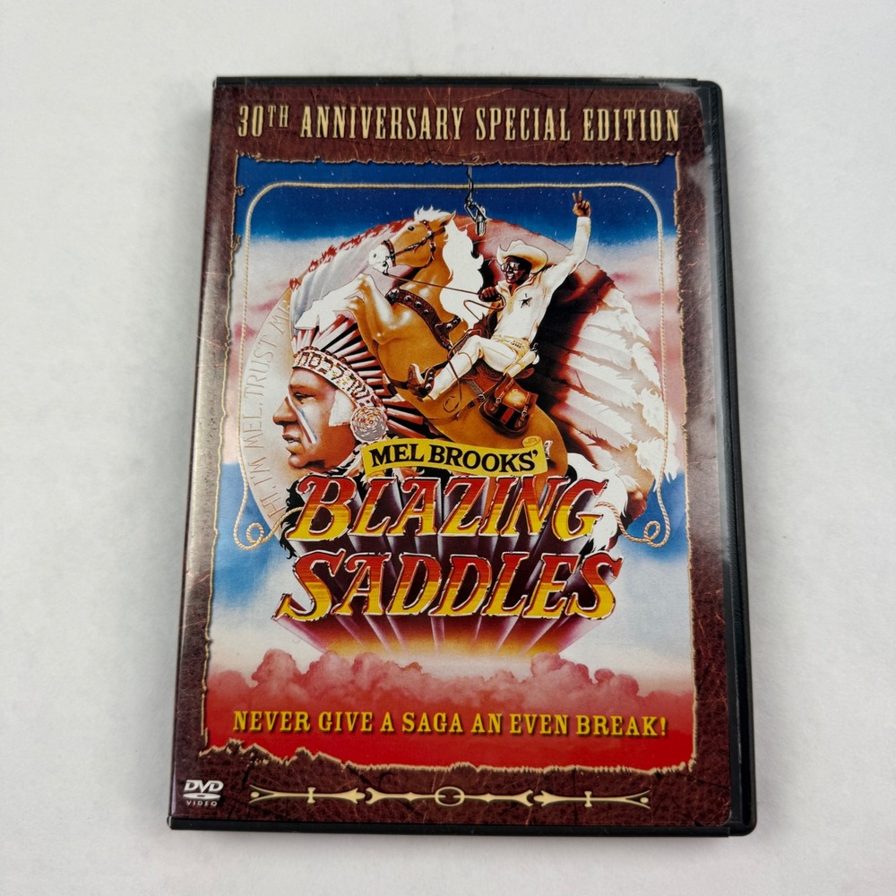 Blazing Saddles DVD 30th Anniversary Special Edition Mel Brooks Gene Wilder R